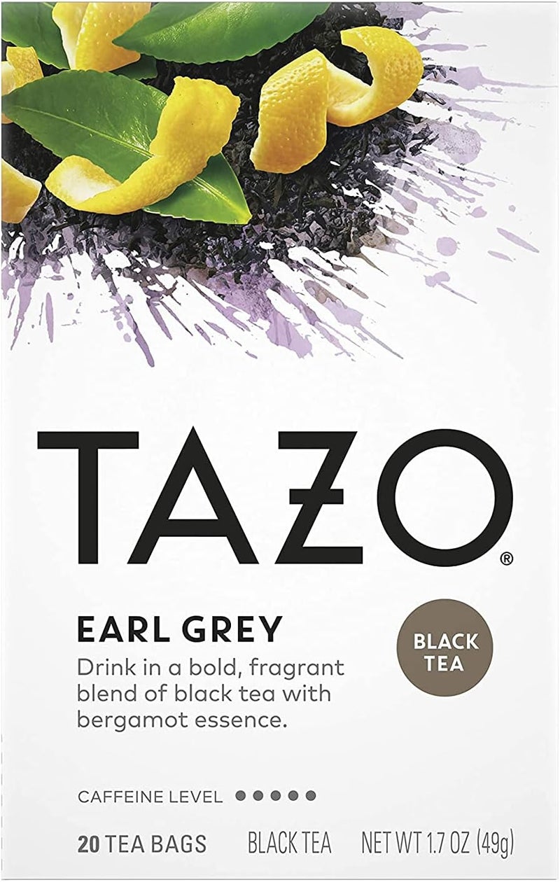Tazo Earl Grey Black Tea - 20 Tea Bags (2 Pack) - Image 3